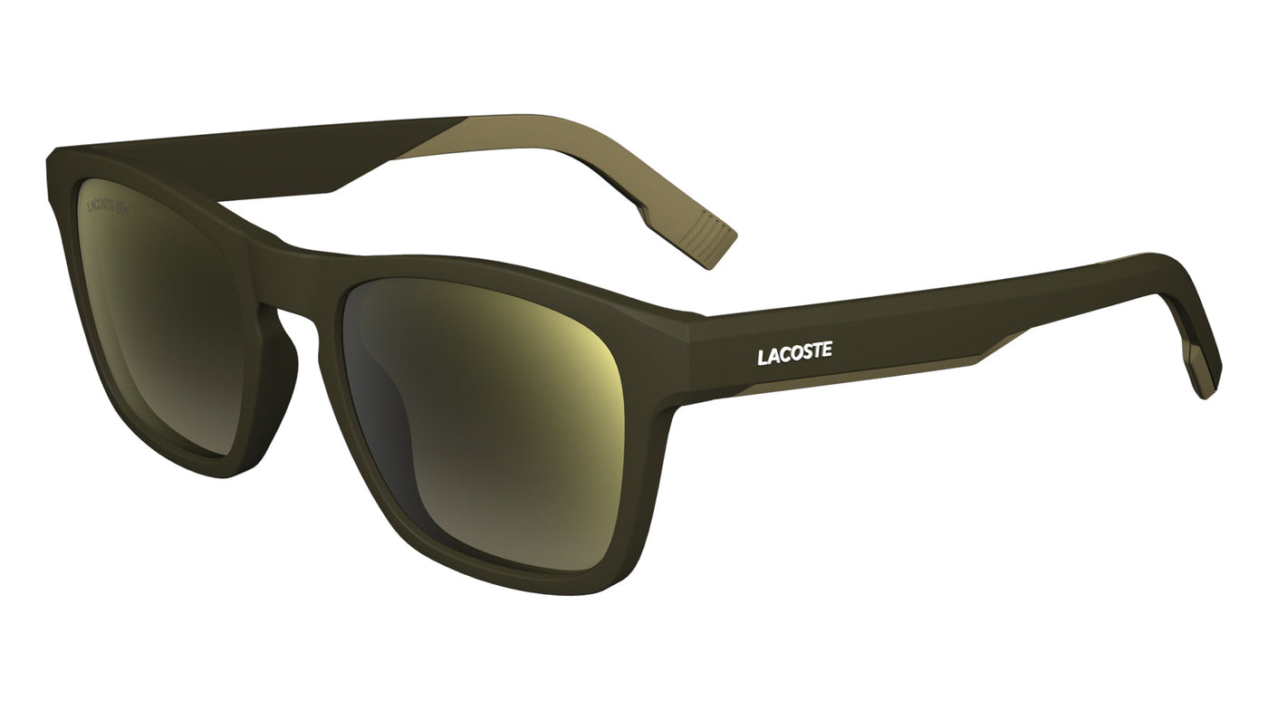 Lacoste L6018S Matte Brown/Gold #colour_matte-brown-gold