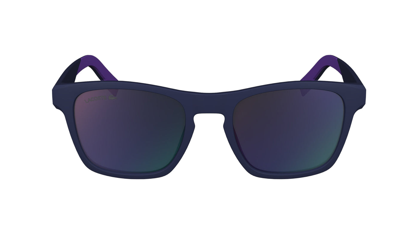 Lacoste L6018S Matte Blue/Rainbow #colour_matte-blue-rainbow