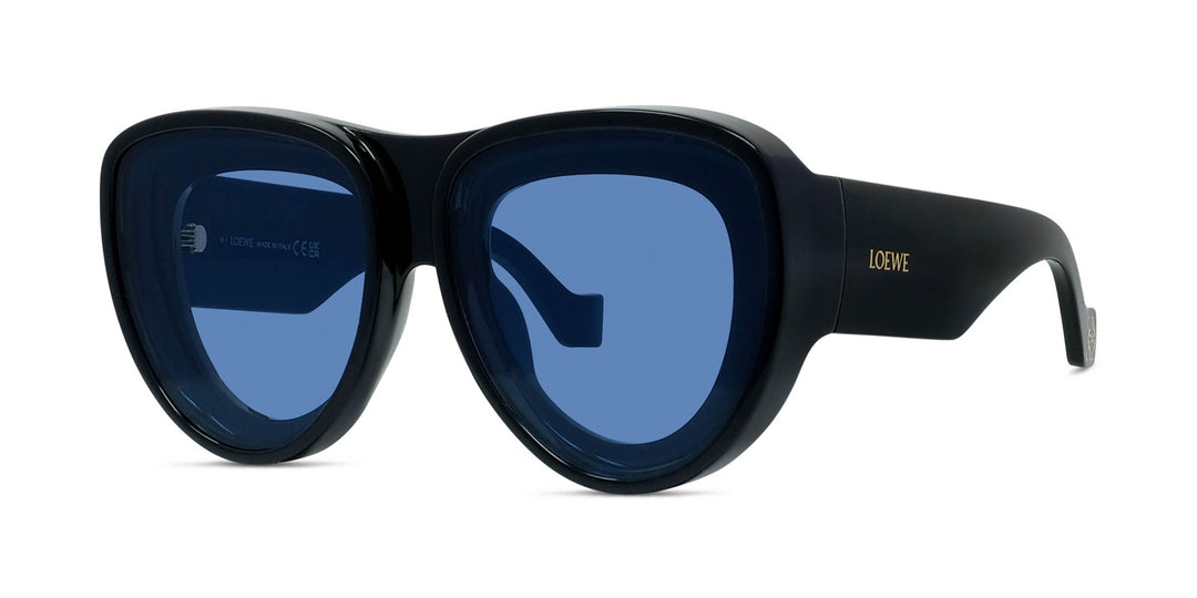【送料&関税込】Loewe Anagram Lw40160i - Blue Sunglasses Loewe Anagram LW40160I Cat Eye Sunglasses | Fashion Eyewear