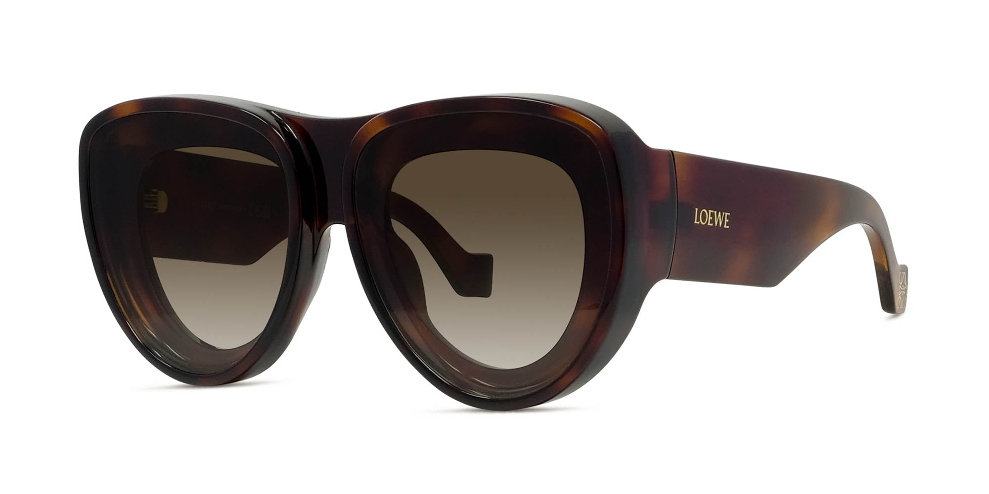 Loewe Signature LW40170U Oval Sunglasses | Fashion Eyewear US