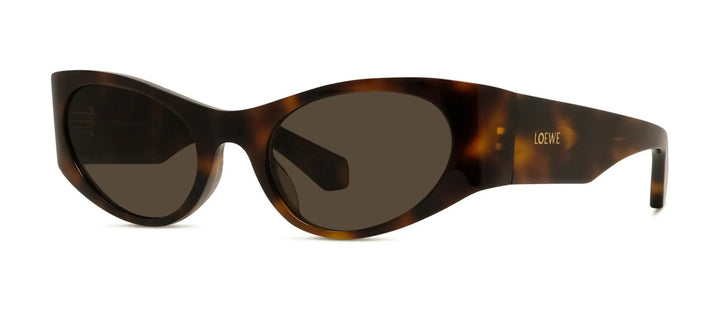 Loewe Signature LW40196U Wraparound Sunglasses | Fashion Eyewear US