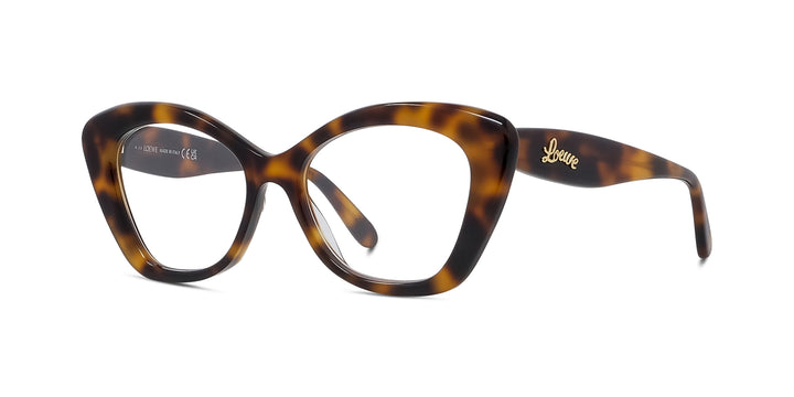 【LOEWE】Curvy round glasses LOEWE EYEWEAR Curvy oversized round-frame acetate sunglasses