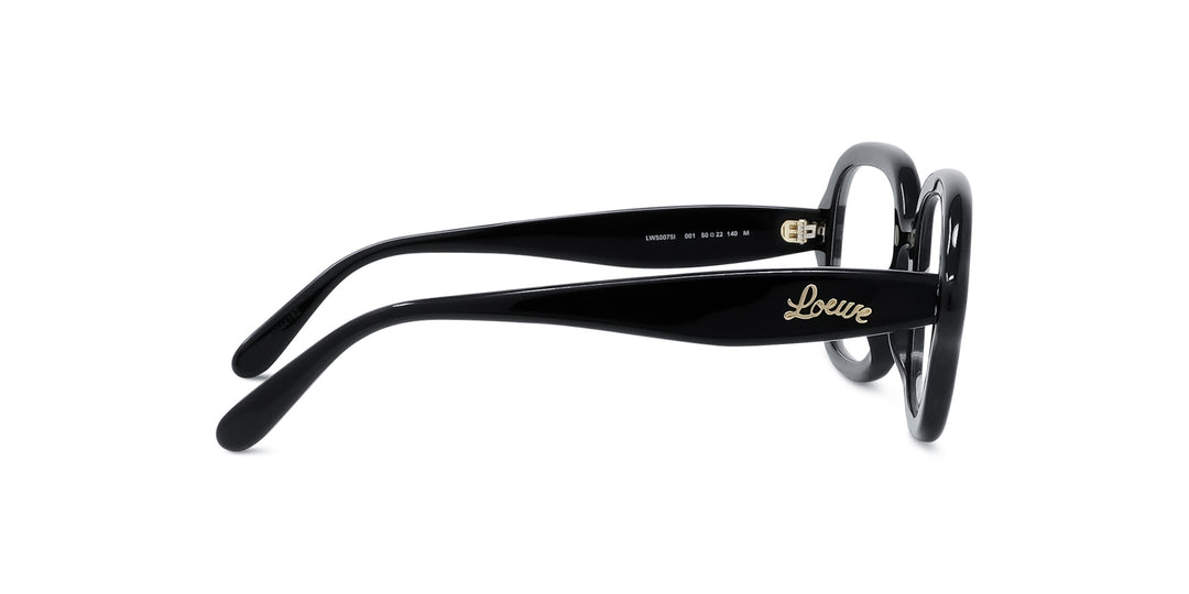 NEW Loewe LW50075I Curvy Black Eyeglasses Frames LOEWE LW50075I 050 Curvy | Online Sale - Amevista main image 4