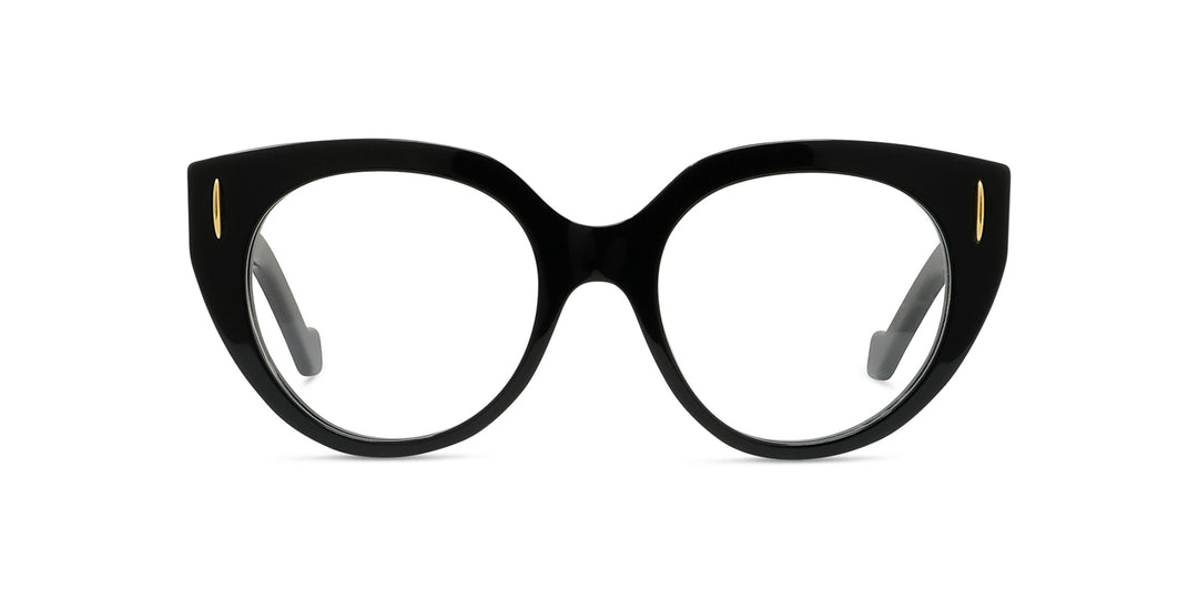 LOEWE キャットアイフレムメカネ LW50081I 053 Loewe Anagram LW50081I Cat Eye Glasses | Fashion Eyewear US