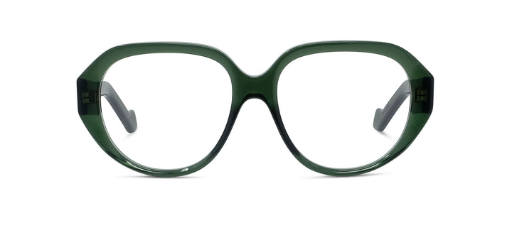 Loewe Geometric Optical Glasses Lw50104i Green - NWT Loewe Anagram LW50104I Square Glasses | Fashion Eyewear US main image 2