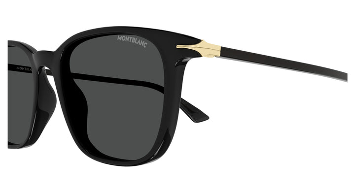 NWT Mont Blanc MB0338S-006 Sunglasses MONT BLANC MB0338S 003 Black Grey Men main image 4