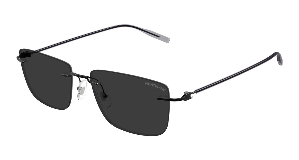 Montblanc MB0429S Rectangle Sunglasses | Fashion Eyewear US