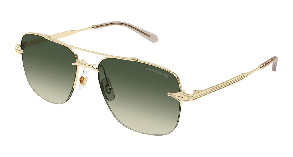 Montblanc MB0513S#colour_gold/green gradient