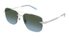 Montblanc MB0513S#colour_silver/green gradient