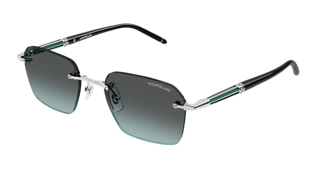 Montblanc MB0526S#colour_silver/grey gradient