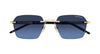 Montblanc MB0526S#colour_gold/blue gradient