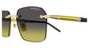 Montblanc MB0526S#colour_gold/grey gradient