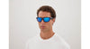 Maui Jim Haulani MJ0349S #colour_solid-matte-dark-blue-blue-hawaii-full-mirror-polar