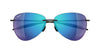 Maui Jim Sugar Beach MJ0421S #colour_shiny-black-blue-hawaii-full-mirror-polar
