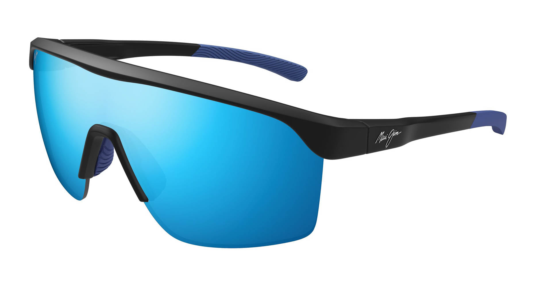 Malone ピーチ Maui Jim Pāluna MJ0595S Shield Sunglasses | Fashion Eyewear US