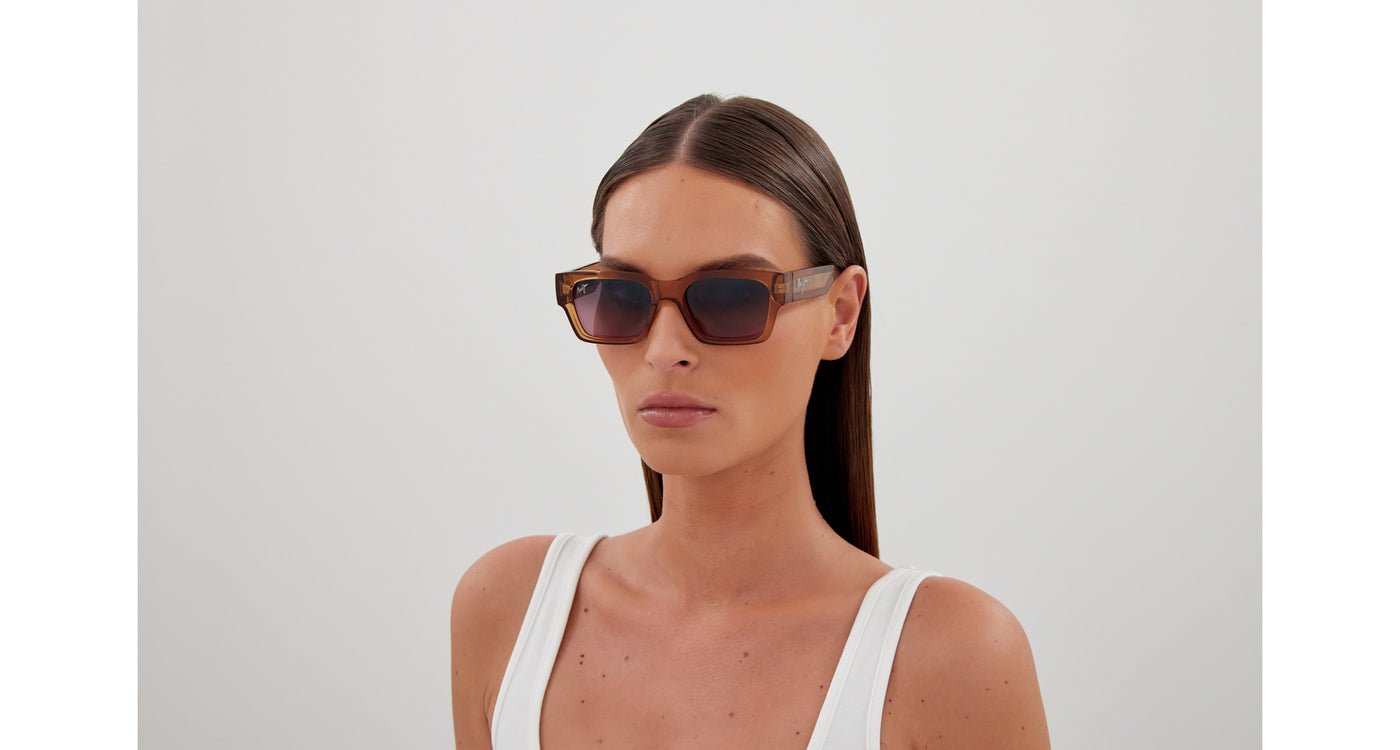 Maui Jim Kenui MJ0642S Square Sunglasses | Fashion Eyewear