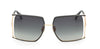 MaxMara Jean1 MM0120 Shiny Green-Gold/Green Gradient #colour_shiny-green-gold-green-gradient
