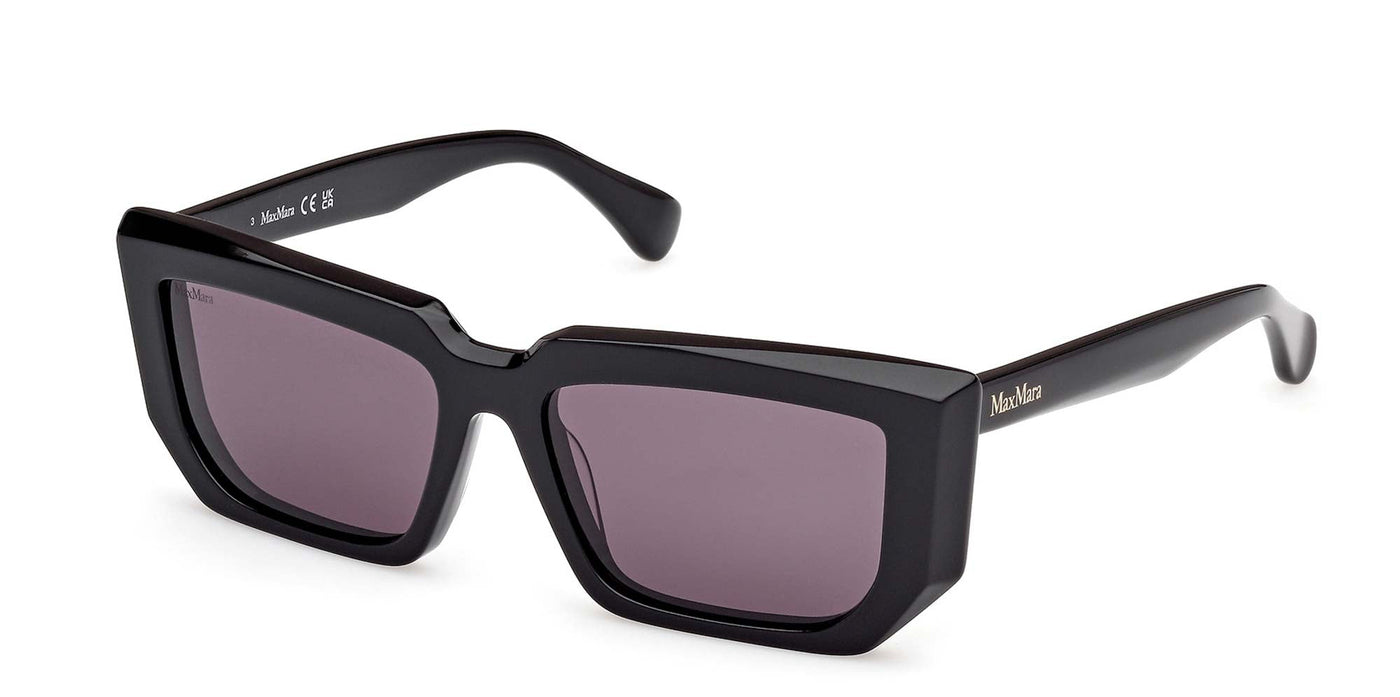 MaxMara Glimpse7 MM0126 Shiny Black/Smoke #colour_shiny-black-smoke