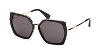MaxMara Miller-5 MM0136 Shiny Black/Smoke #colour_shiny-black-smoke
