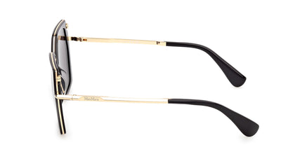 MaxMara Miller-5 MM0136 Shiny Black/Smoke #colour_shiny-black-smoke