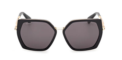 MaxMara Miller-5 MM0136 Shiny Black/Smoke #colour_shiny-black-smoke
