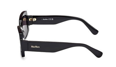 MaxMara Lee-3 MM0140 Shiny Black/Smoke #colour_shiny-black-smoke