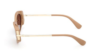 MaxMara Roquebrune 1 MM0167 Matte Light Brown/Brown #colour_matte-light-brown-brown