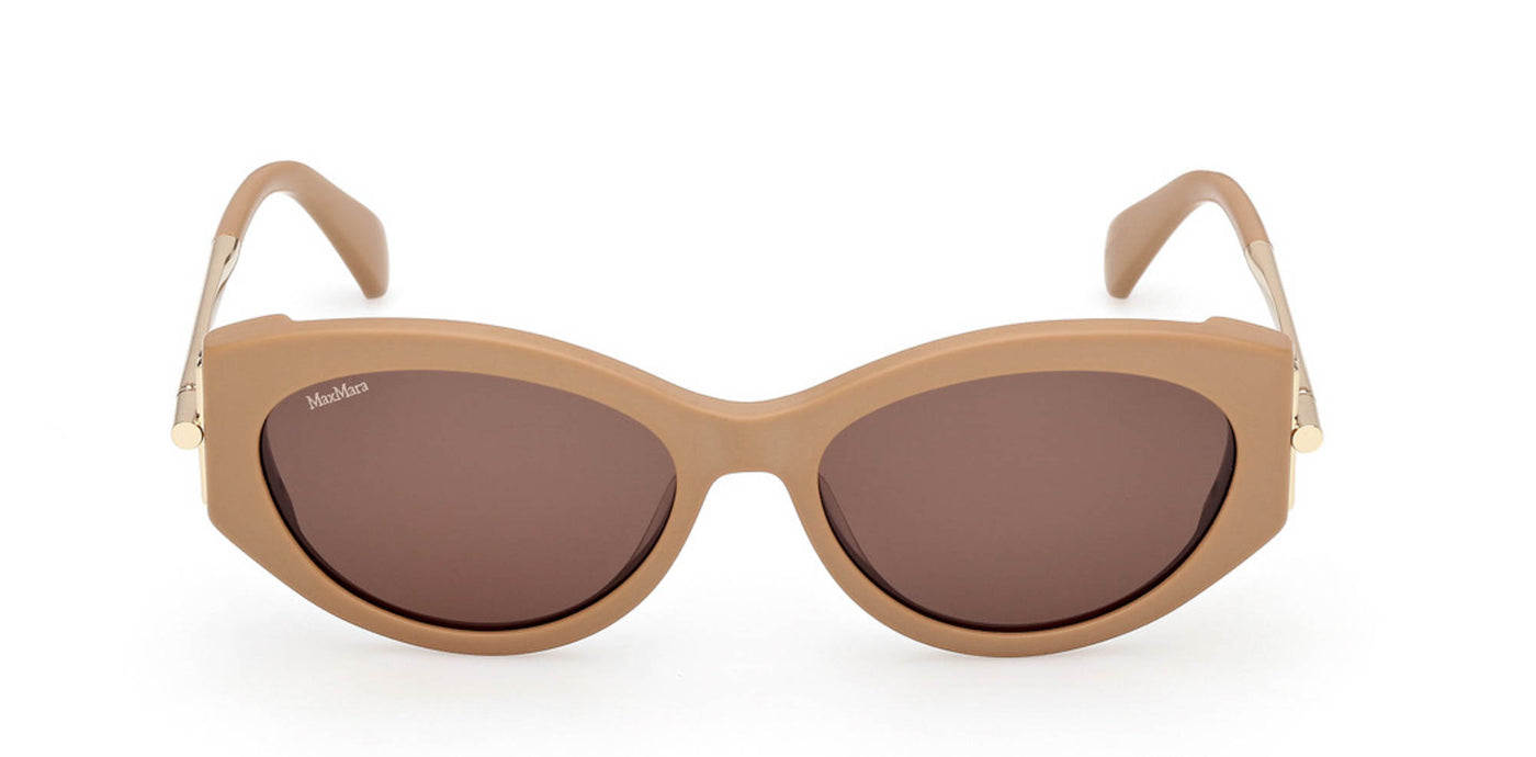 MaxMara Roquebrune 1 MM0167 Matte Light Brown/Brown #colour_matte-light-brown-brown
