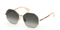 MaxMara Miller MM0168 Shiny Gold/Gradient Green #colour_shiny-gold-gradient-green
