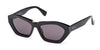 MaxMara Kate MM0169 Shiny Black/Smoke #colour_shiny-black-smoke