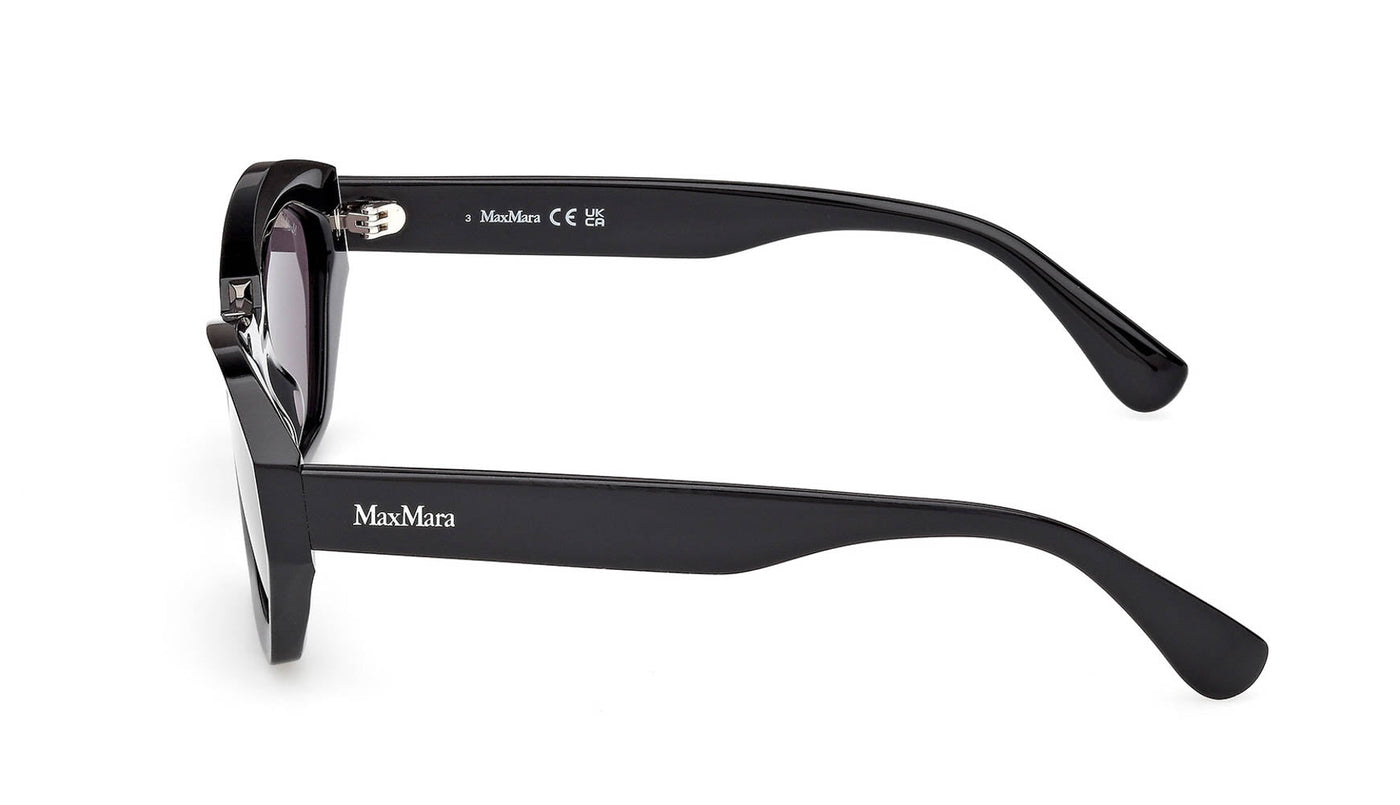 MaxMara Kate MM0169 Shiny Black/Smoke #colour_shiny-black-smoke