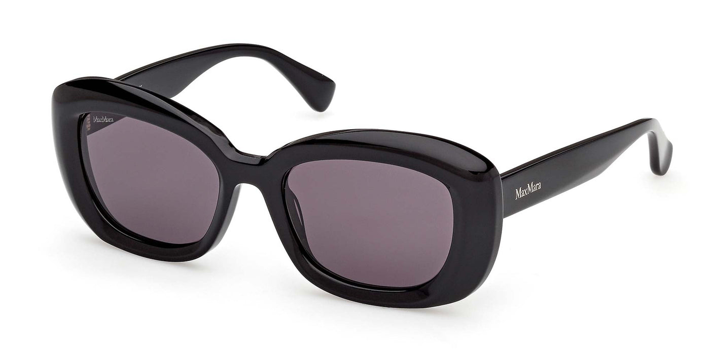 MaxMara Elizabeth 1 MM0170 Shiny Black/Smoke #colour_shiny-black-smoke