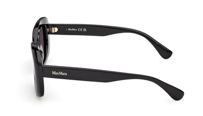 MaxMara Elizabeth 1 MM0170 Shiny Black/Smoke #colour_shiny-black-smoke
