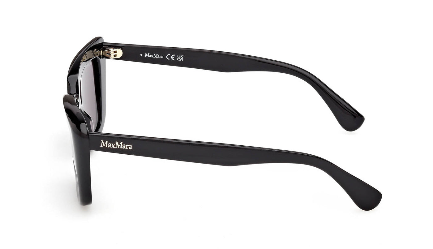 MaxMara Elizabeth MM0171 Shiny Black/Smoke #colour_shiny-black-smoke