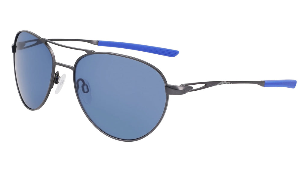 Nike Ace Driver I PL EV24043 Satin Gunmetal/Lite Blue Polarised #colour_satin-gunmetal-lite-blue-polarised