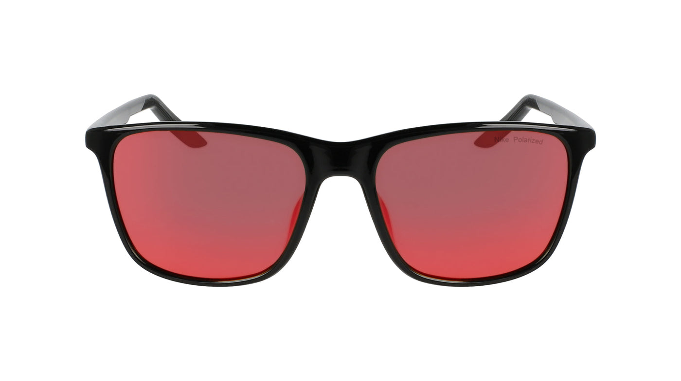 Nike State P FB1315 Black-Red/Rainbow Polarised Mirror #colour_black-red-rainbow-polarised-mirror