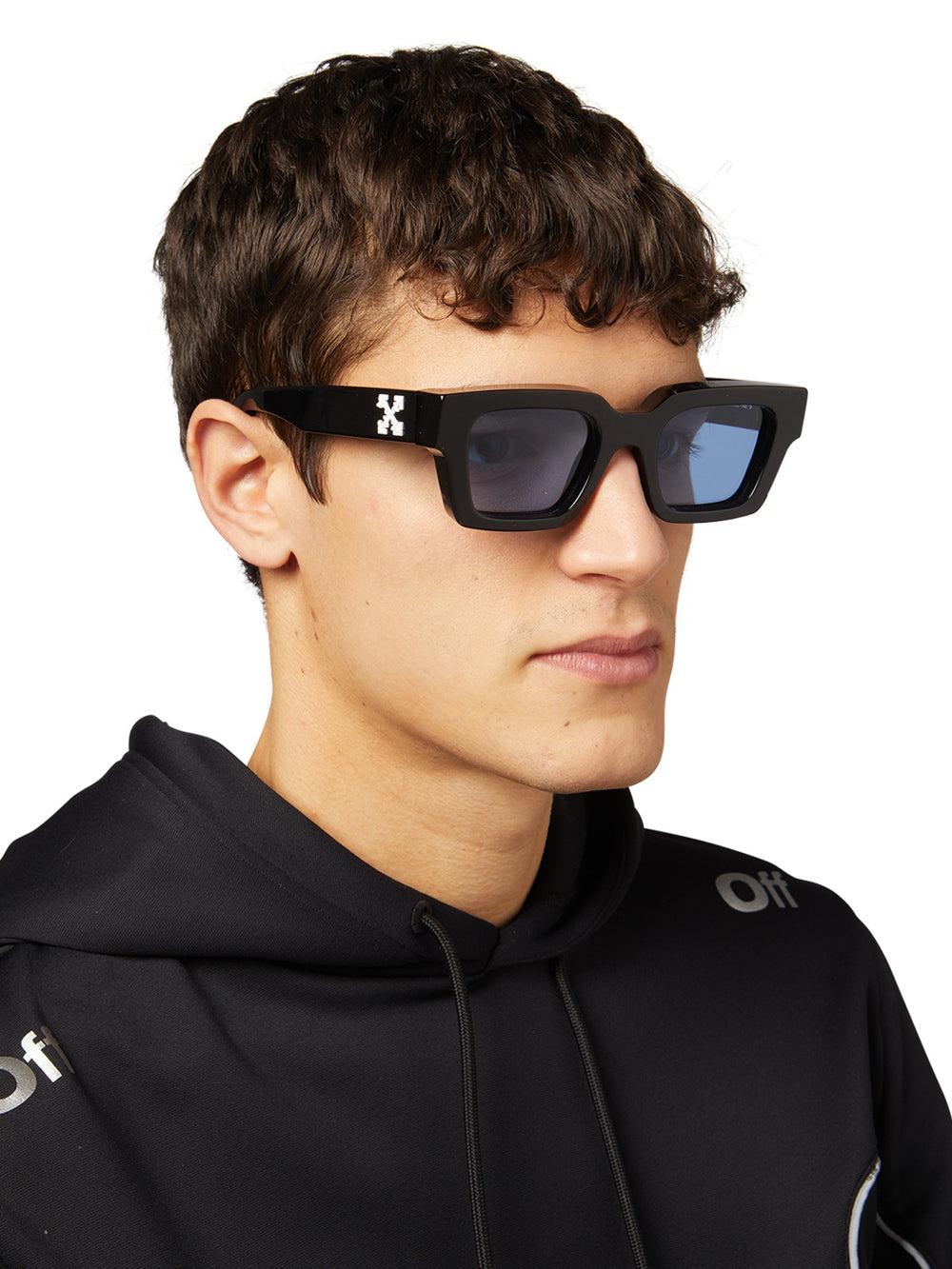 Off-White Virgil Oeri008 Rectangle Sunglasses | Fashion Eyewear Off-White Virgil Oeri008 Rectangle Sunglasses | Fashion Eyewear