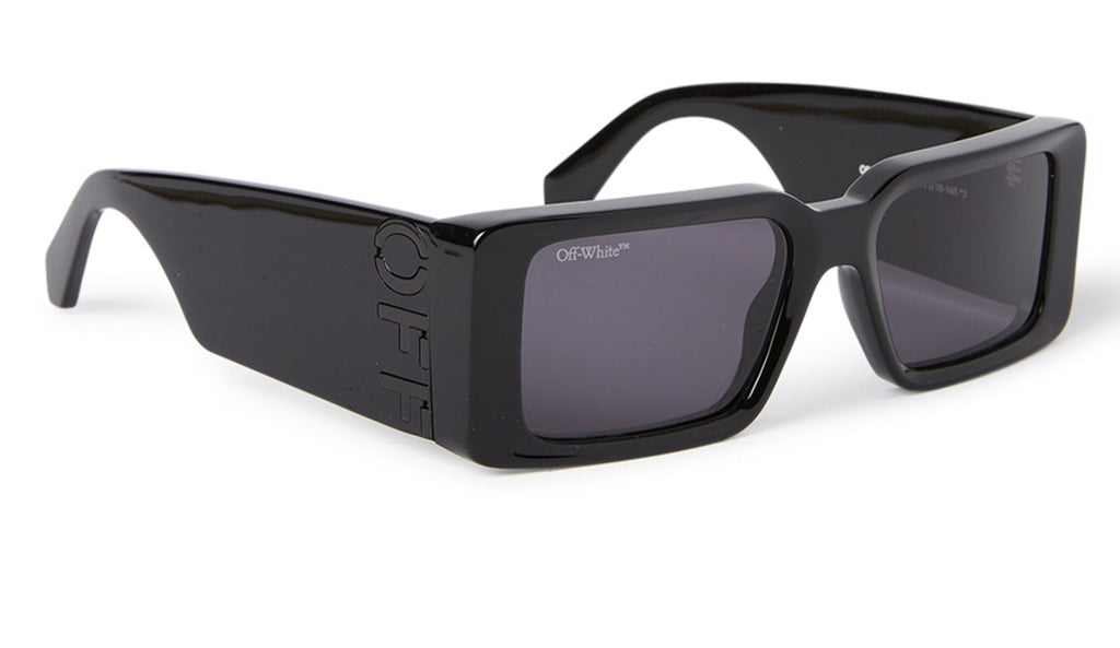 サングラス Off-White Off-White - PORTLAND SUNGLASSES WHITE DARK GREY Off-White Oregon Sunglasses 0107 White - eye-oo.com