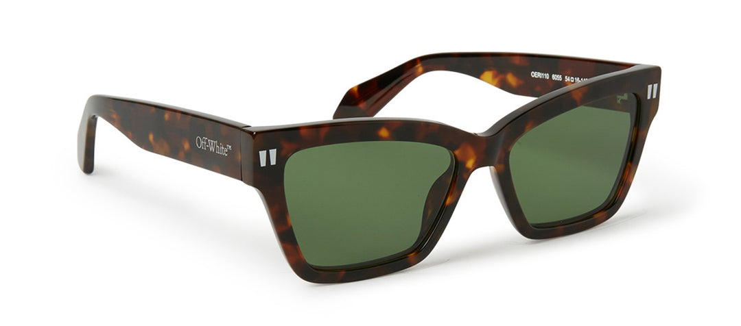 Off-White OERI110 CINCINNATI 0964 Cat Eye Sunglasses – Shiny Grey\\Brown Off-White Cincinnati OERI110 Cat Eye Sunglasses | Fashion  main image 2