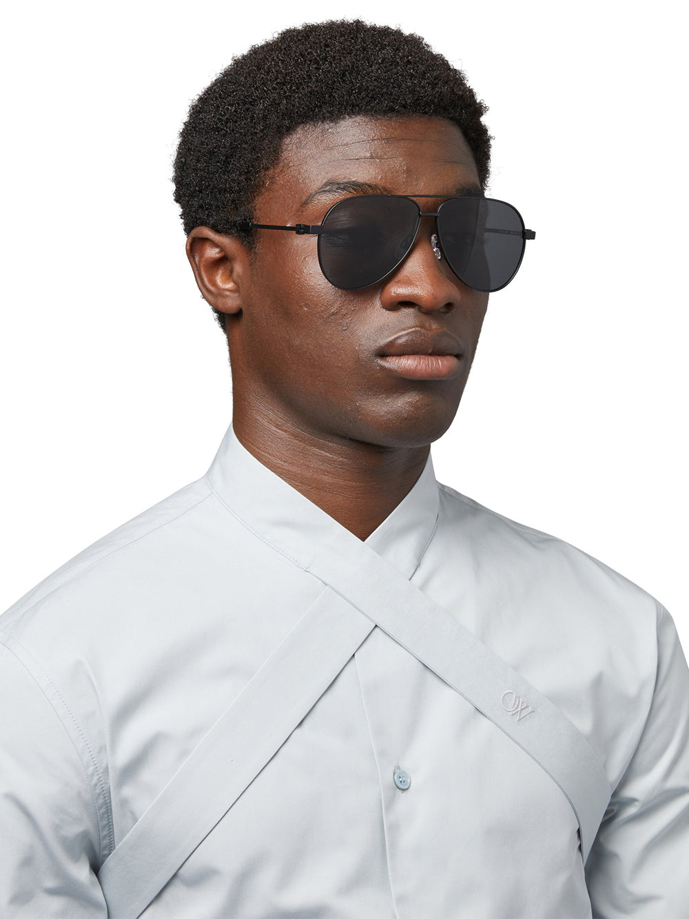 【関税込み】Off-White ゴールド Ruston サングラス Off-White Ruston OERI132 Aviator Sunglasses | Fashion Eyewear