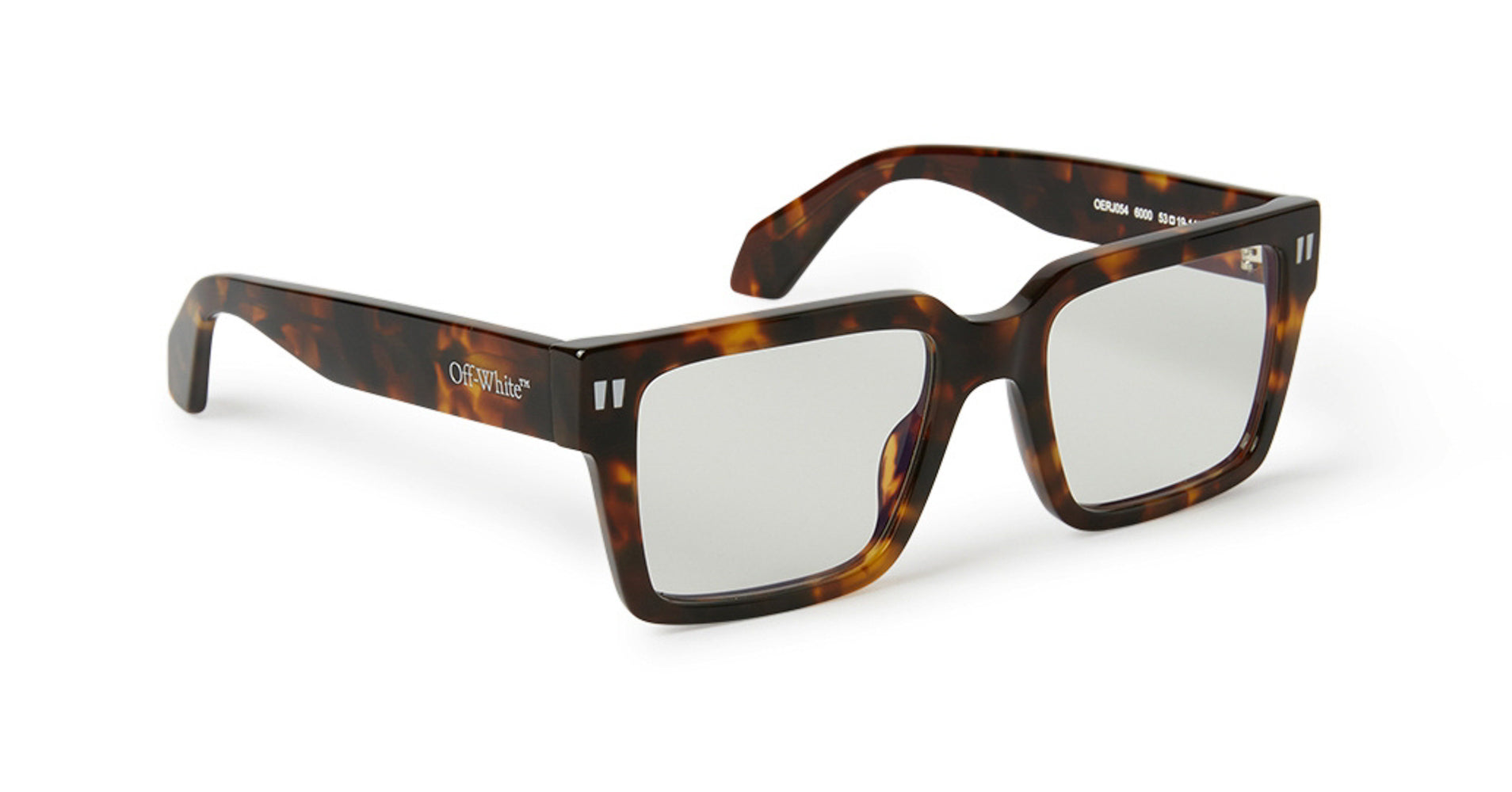【送料&関税込】Off-White Eyewear Style 7y Glasses - Unisex Off-White Eyewear Style 7Y Glasses | Brown | FARFETCH GE