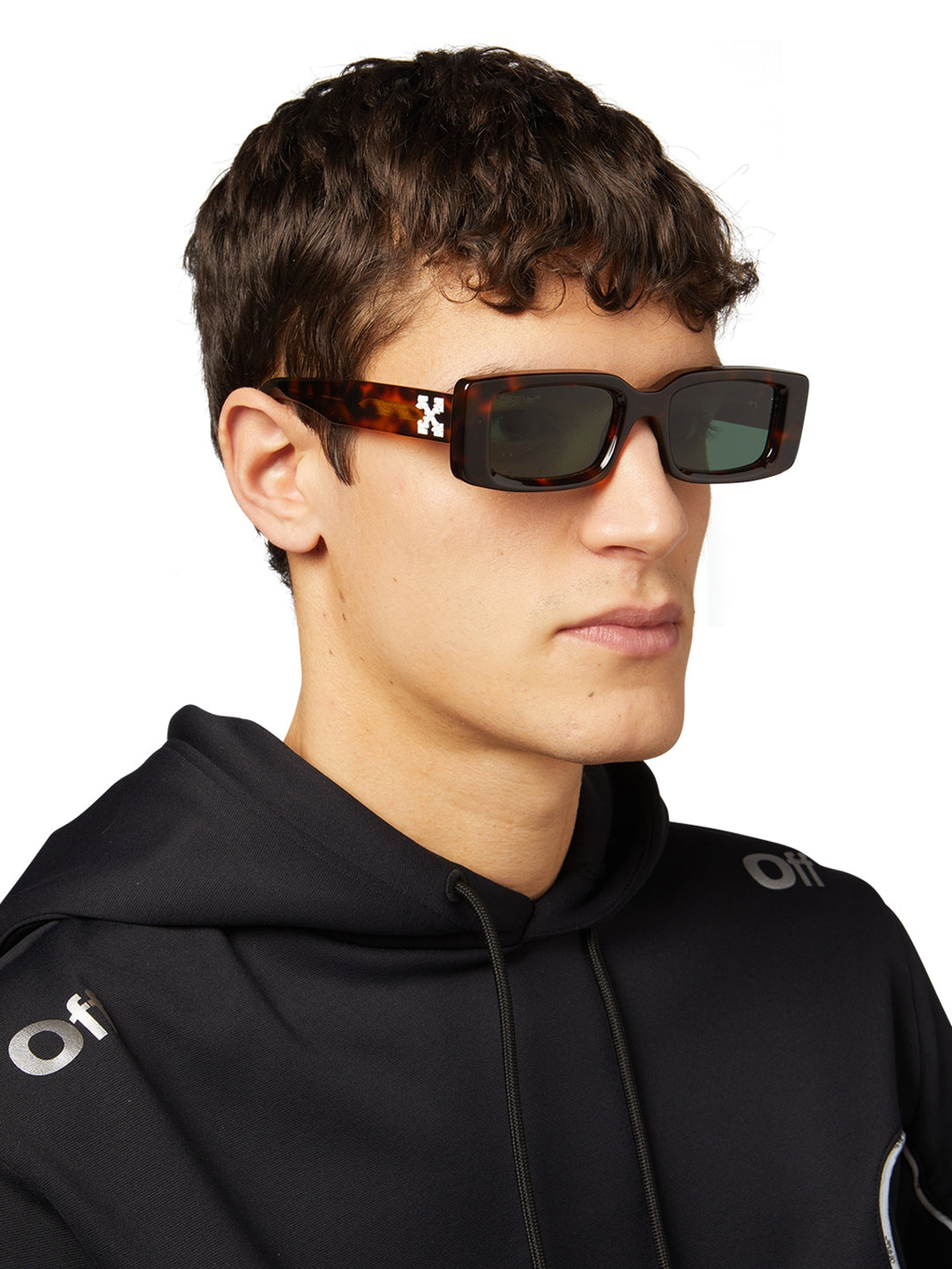 Off-White Arthur Oeri016 Rectangle Sunglasses | Fashion Eyewear Off-White Arthur Oeri016 Rectangle Sunglasses | Fashion Eyewear