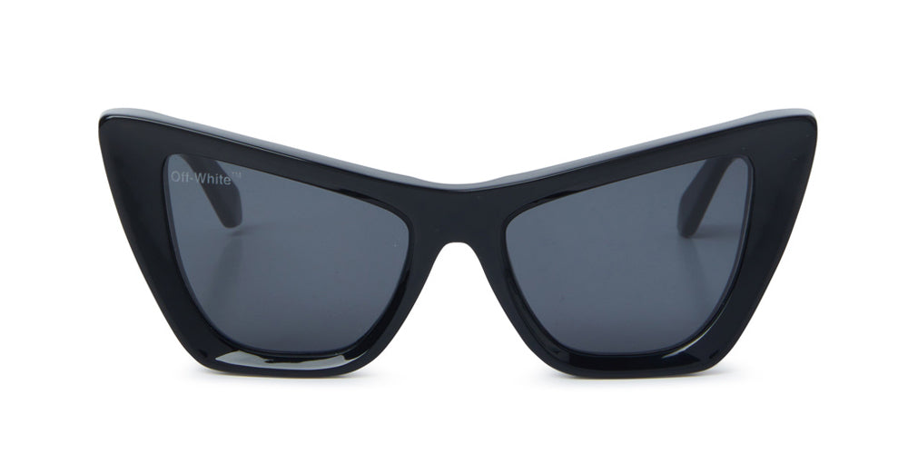 新品未使用 OFF-WHITE CAT EYE SUGLASSES BLACK Off-White Edvard OERI045 Cat Eye Sunglasses | Fashion Eyewear US