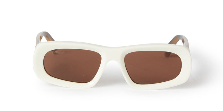 NEW OFF-WHITE SUNGLASSES UNISEX EYEWEAR OFF-WHITE OERI065 AUSTIN 1807 Off-White Austin OERI065 Oval Sunglasses | Fashion Eyewear UK main image 4