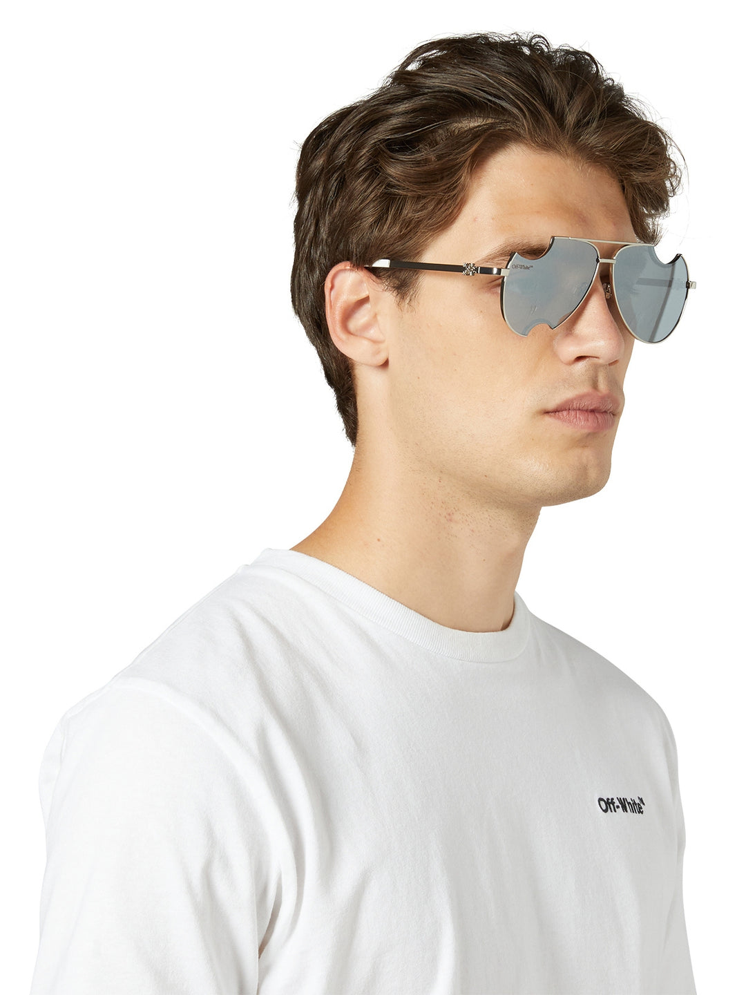 Off-White Dallas OERI071 Aviator Sunglasses | Fashion Eyewear
