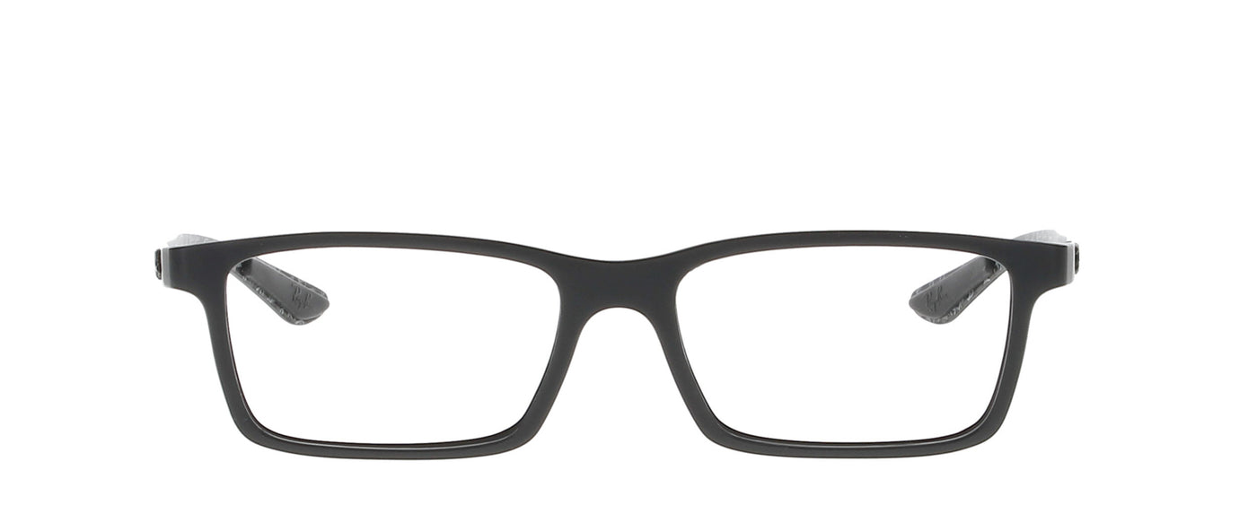 Preloved Rectangle Matt Black Rayban Frame
