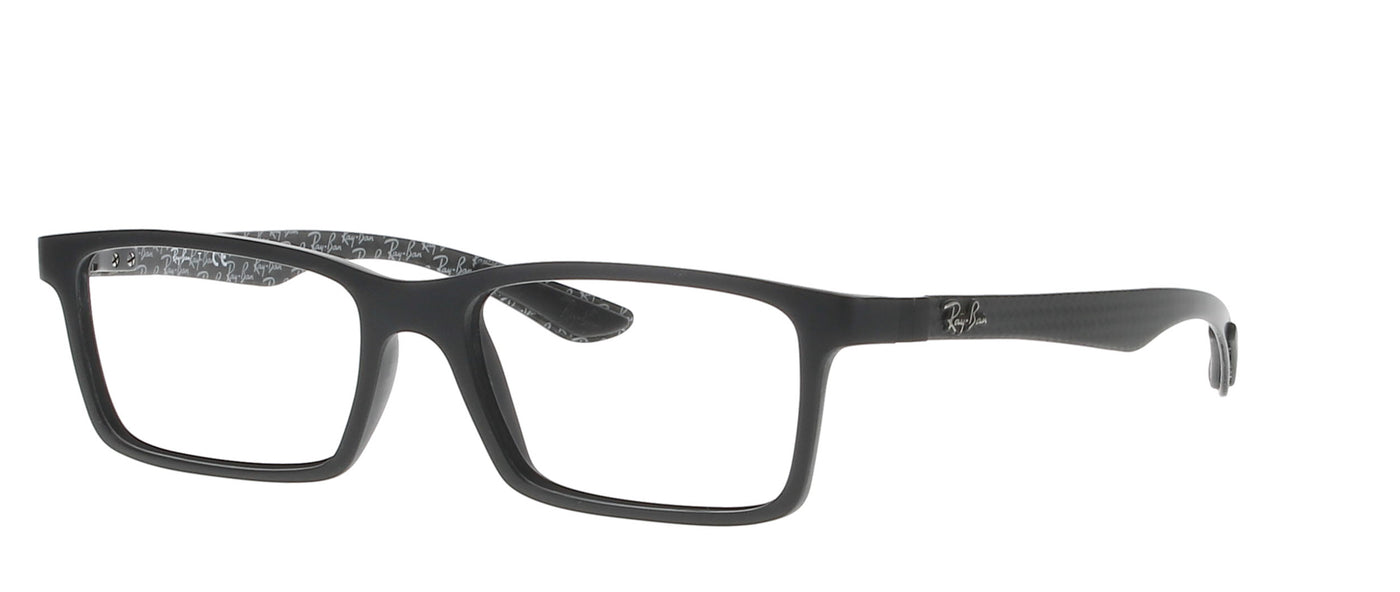 Preloved Rectangle Matt Black Rayban Frame