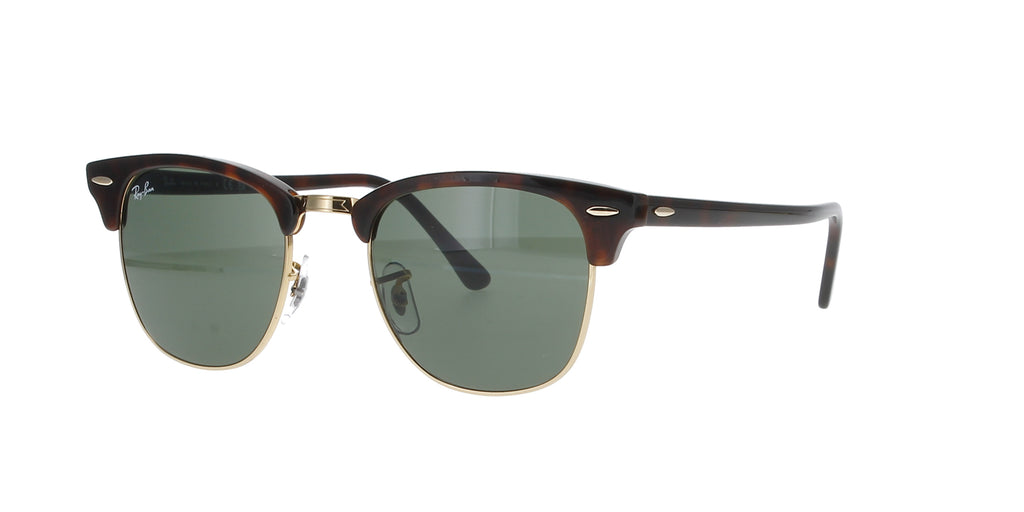Havana and Gold Classic Rayban Clubmaster Sunglasses