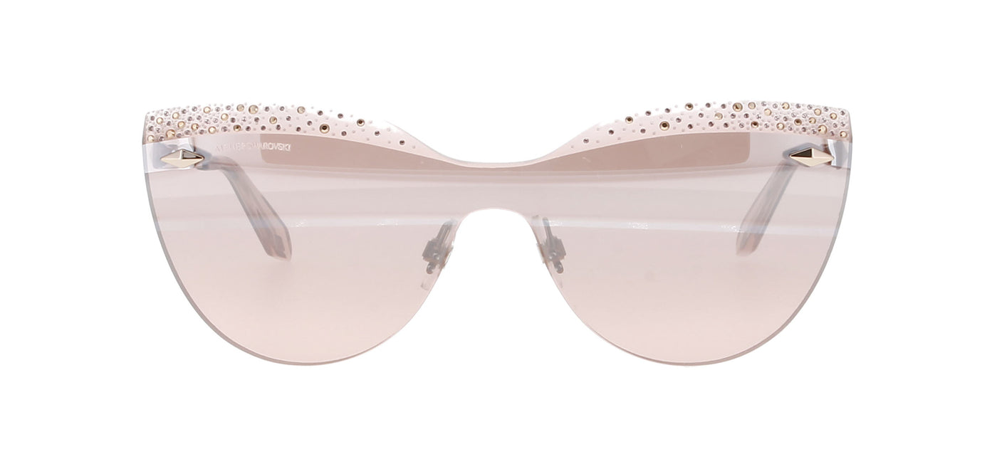 Preloved Pink Swarovski Crystal Embellished Sunglasses
