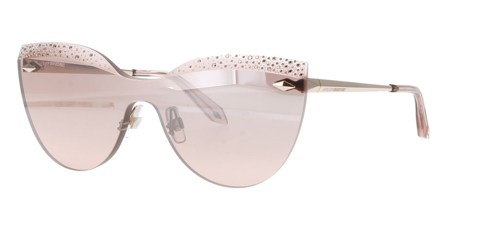 Preloved Pink Swarovski Crystal Embellished Sunglasses